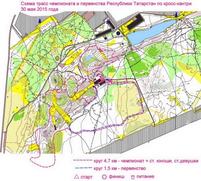 схема трасс чем и перв кросс-кантри 30 мая 2015 Трамплин.jpg